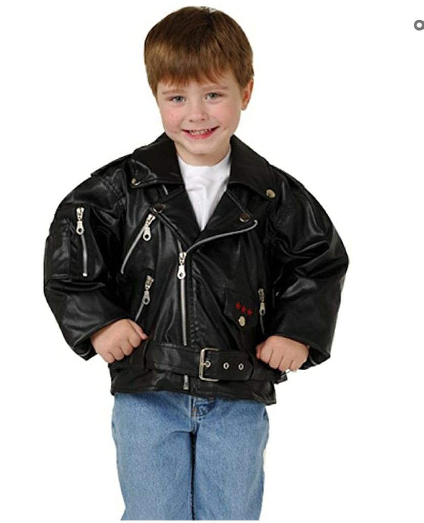 Outdoor Habitat Black Biker Jacket Kids