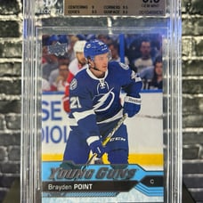 2016 Upper Deck BRAYDEN POINT Young Gun Beckett 9.5