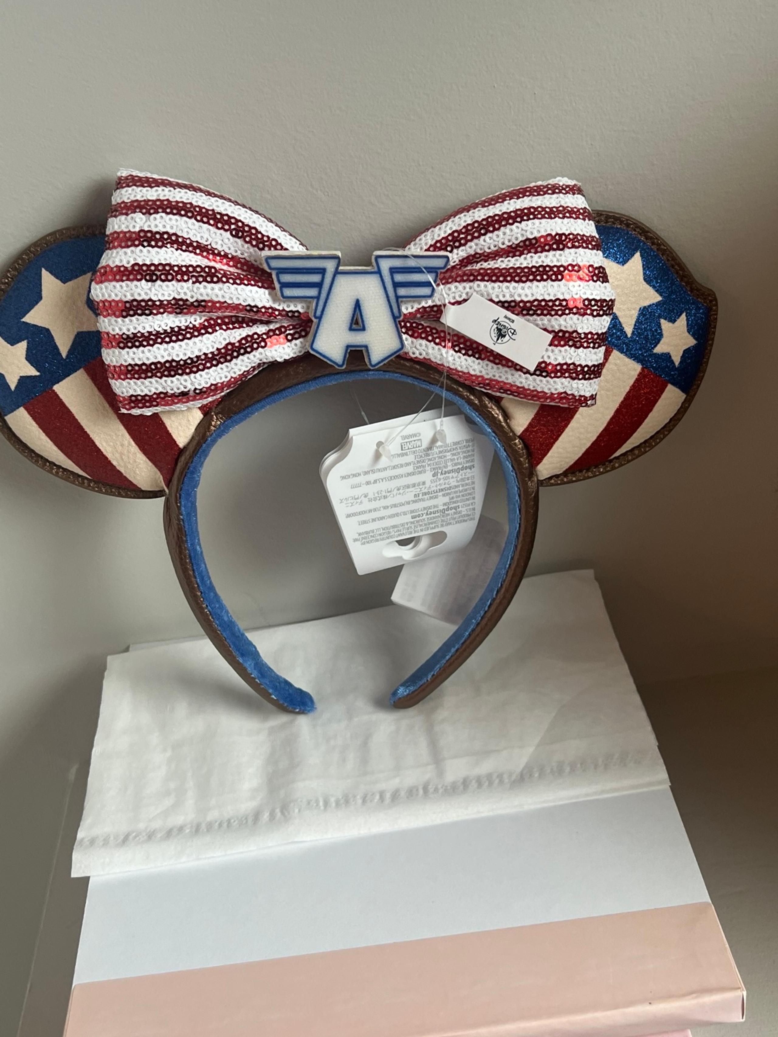 Disney Captain America Ear Headband for Adults- Marvel- New