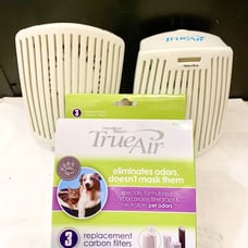 2 Hamilton Beach TrueAir Plug-Mount Odor Eliminator Scent Freshener w/ 3 Pack
