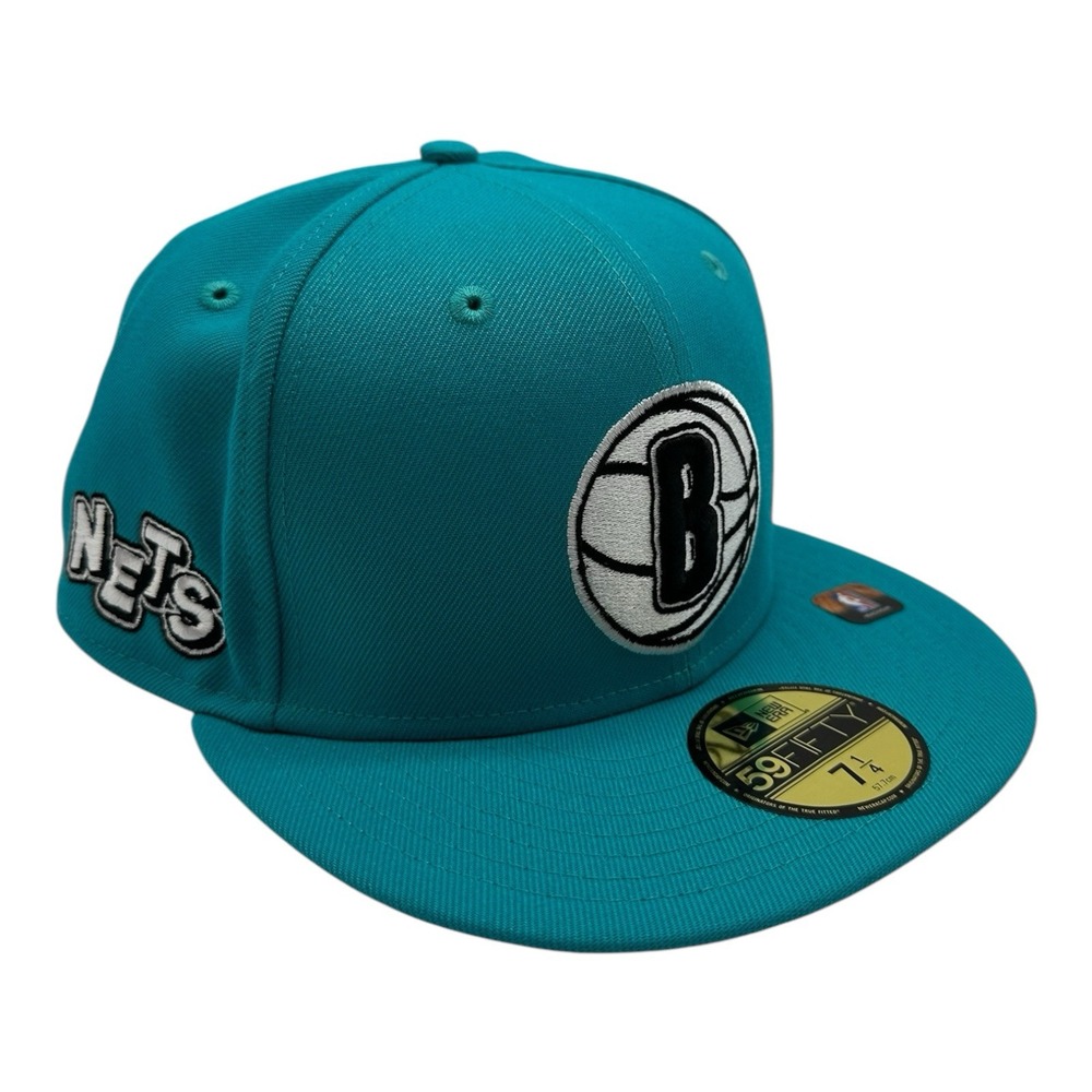New Era 59Fifty Brooklyn Nets Hat Cap 7 1/4 2023 City Edition NBA Basketball
