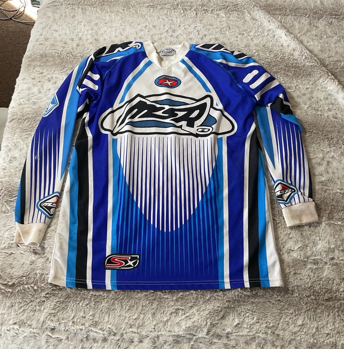 Vintage MS Racing MSR Moto Jersey