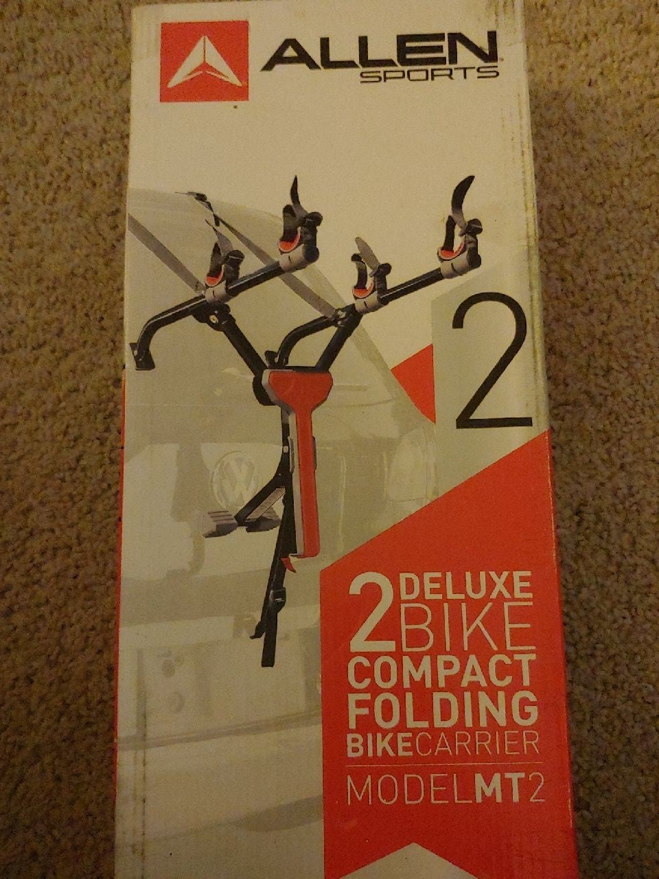 2 bike compact bike rack