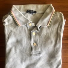 Burberry mens long sleeve polo