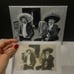 Hand Painted Art Painting Of Pancho Villa and Emiliano Zapata, Mexican revolutio
