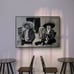 Hand Painted Art Painting Of Pancho Villa and Emiliano Zapata, Mexican revolutio