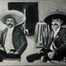 Hand Painted Art Painting Of Pancho Villa and Emiliano Zapata, Mexican revolutio