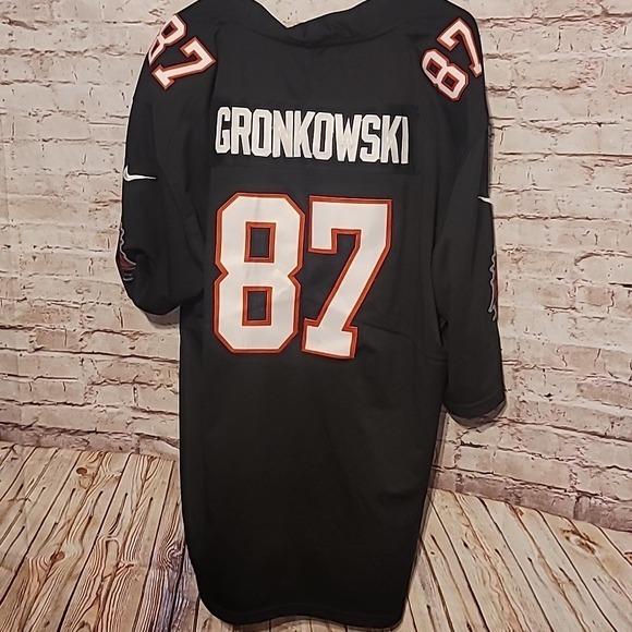 Tampa Bay Buccaneers Gronkowski 87 super bowl jersey xxxl nike