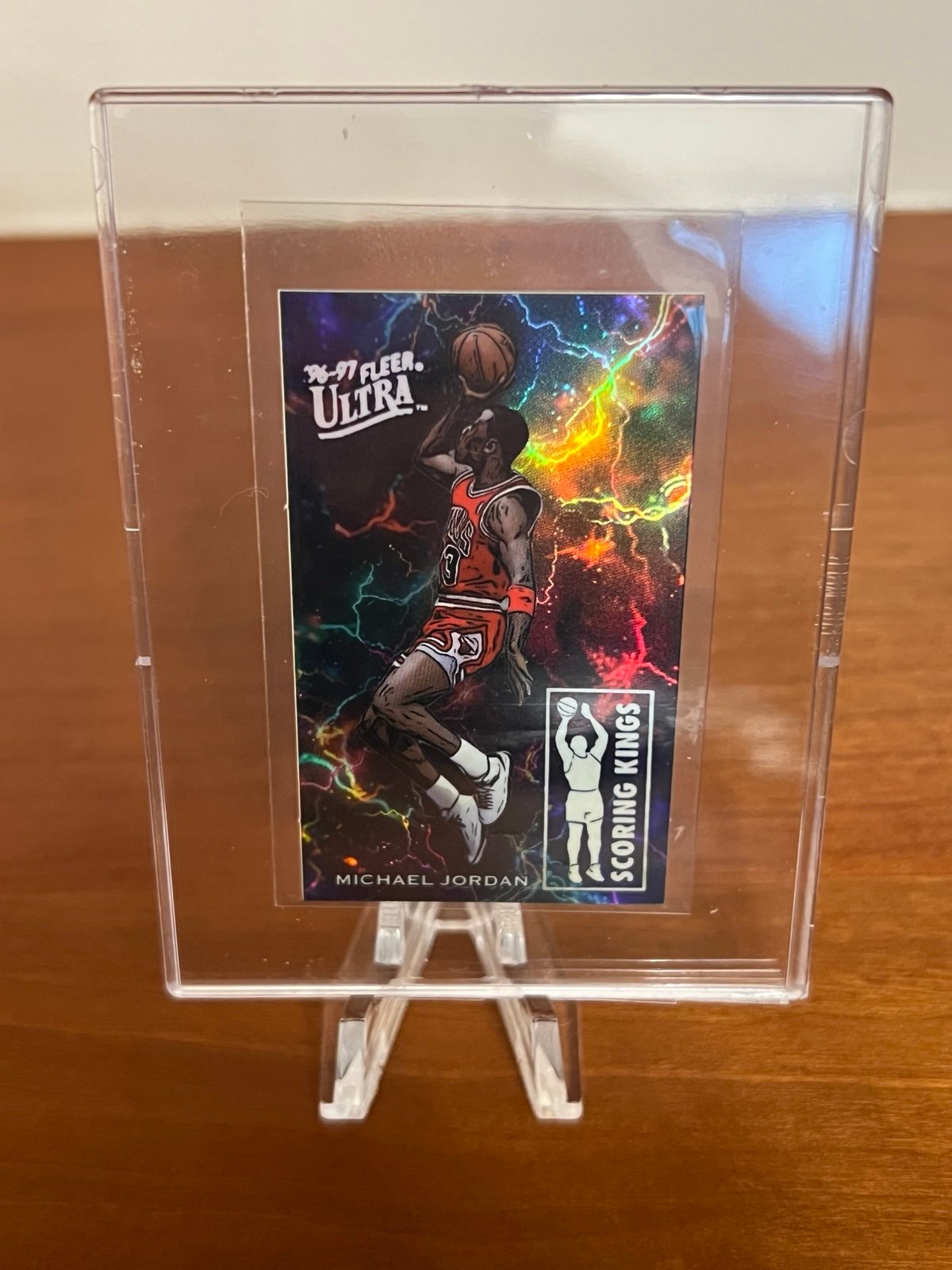 1996-97 COSMIC REFRACTOR Michael Jordan Scoring Kings