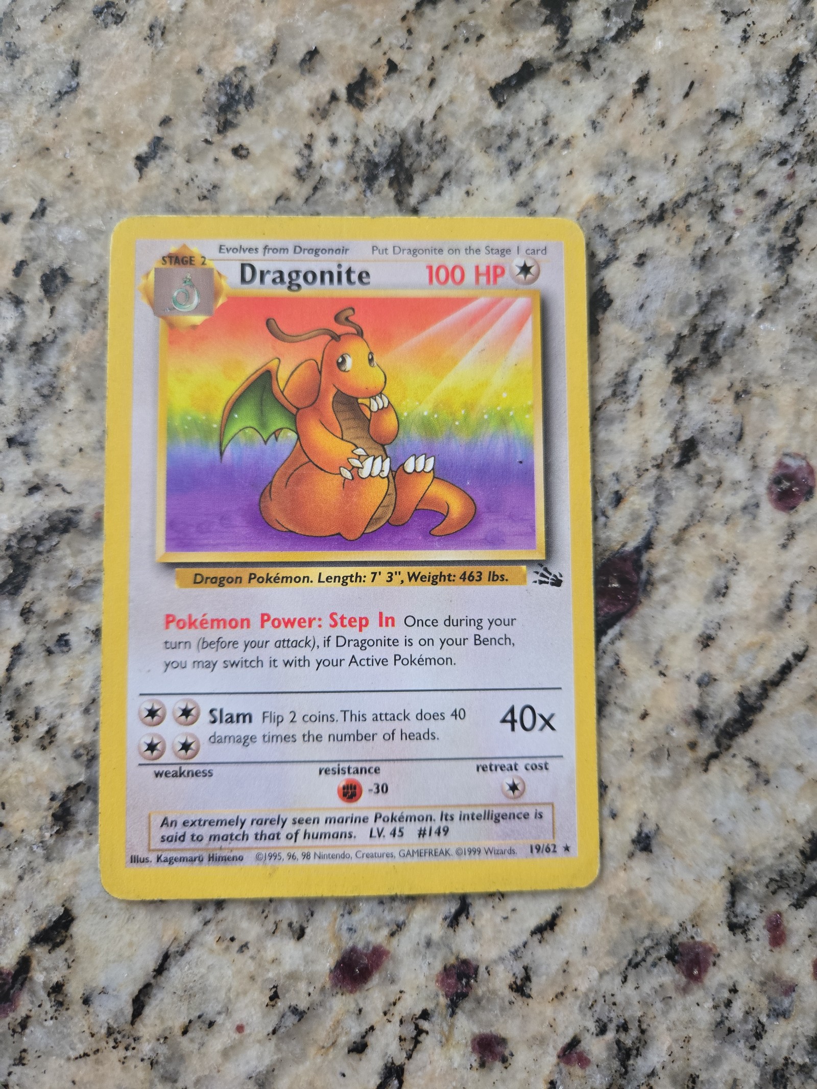 Dragonite non-holo