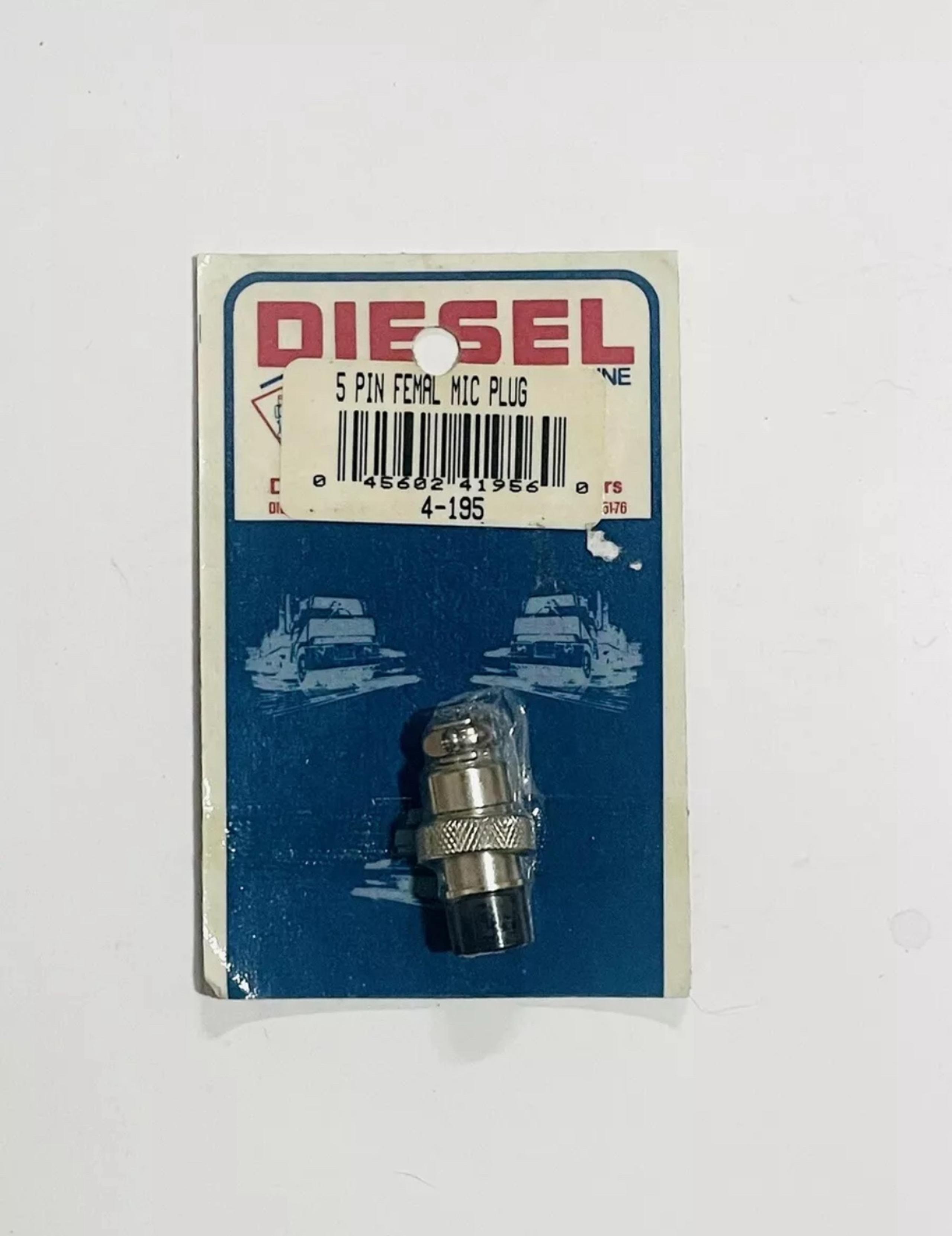 Diesel Electronics 5 Pin Femal Mic Plug 4-195