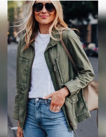 Madewell Fleet Jacket in Desert Olive