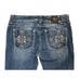 Size 28 MISS ME EASY CAPRI JEANS JE5159EP Crystals Cropped Spring Summer Denim