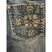 Size 28 MISS ME EASY CAPRI JEANS JE5159EP Crystals Cropped Spring Summer Denim