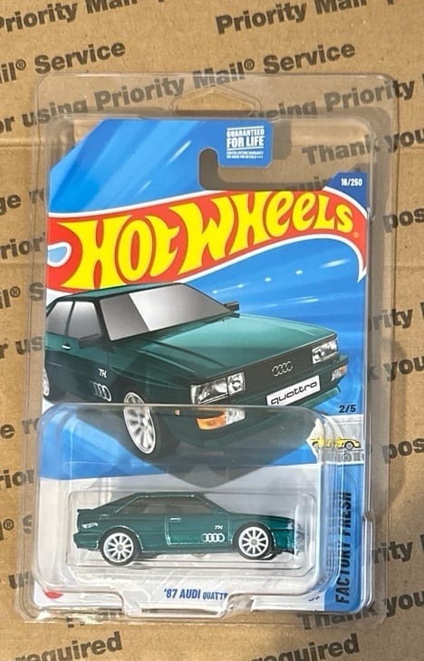 2025 Hot Wheels '87 Audi Quattro Super Treasure Hunt