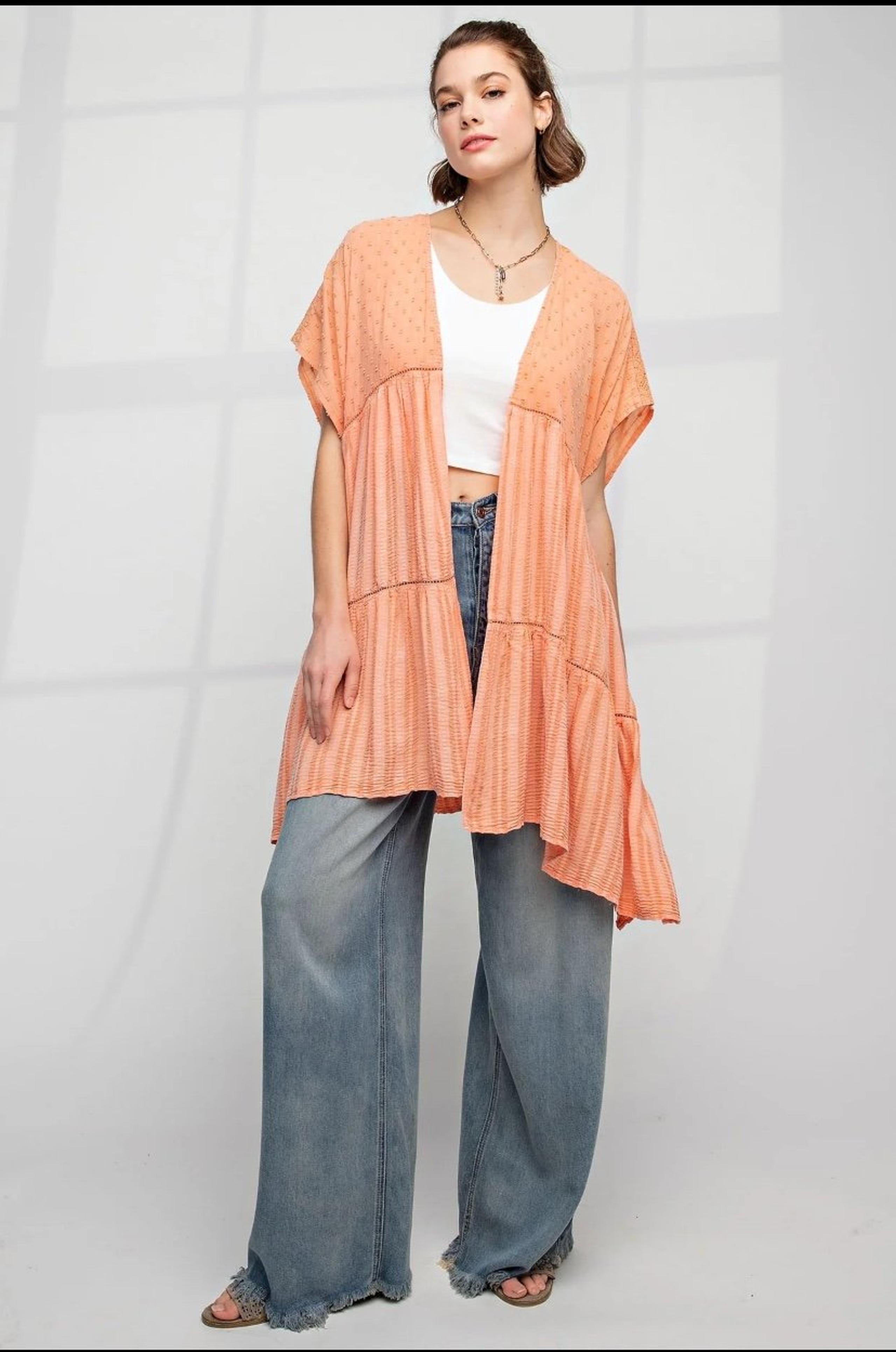 Easel kimono, size 1x - new with tags and in package