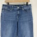 Talbots Jeans Size 8 Womens Blue Flattering Denim Boyfriend Stretch High Rise