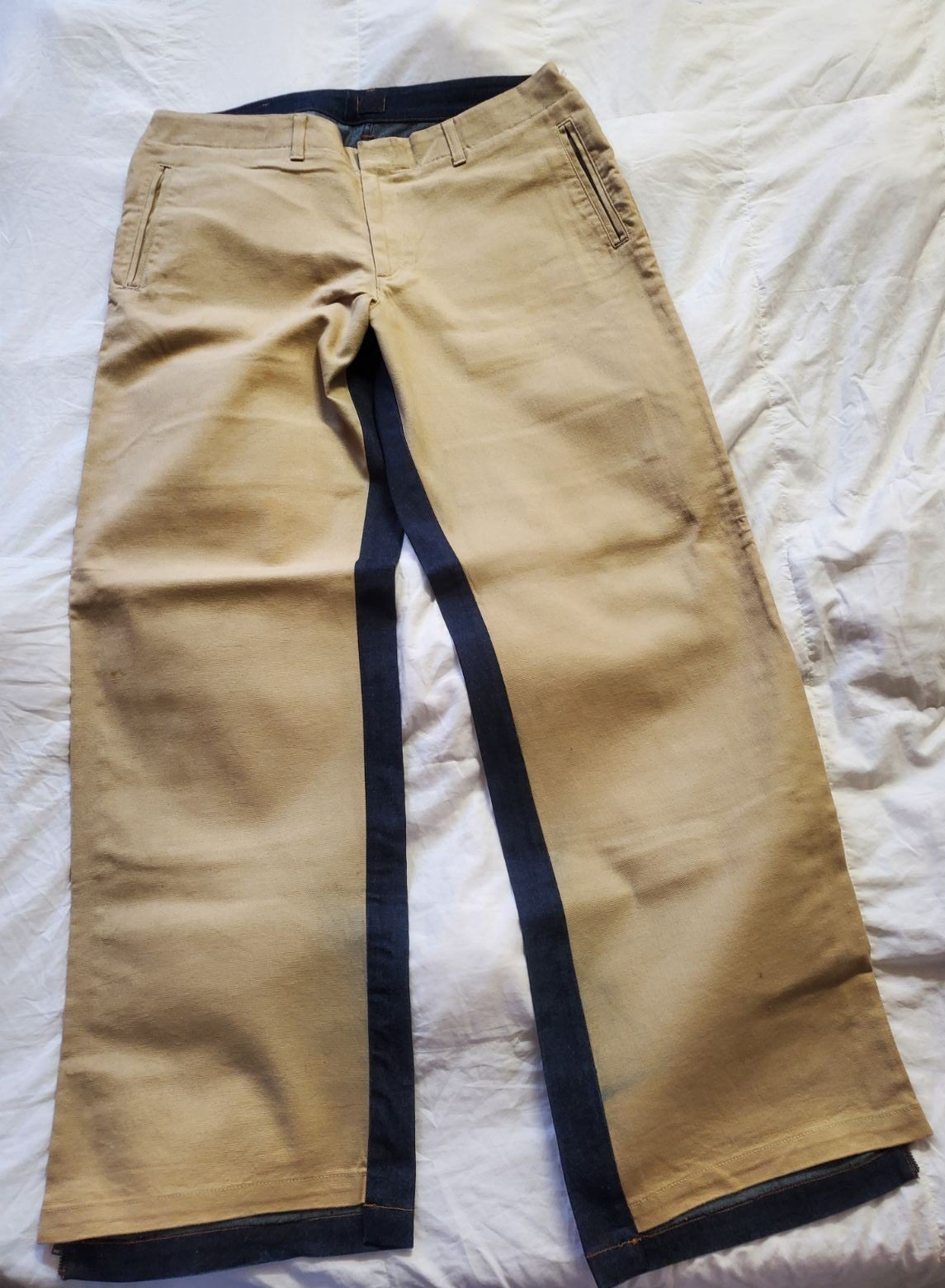 D&G men jeans size 42 blue /tan