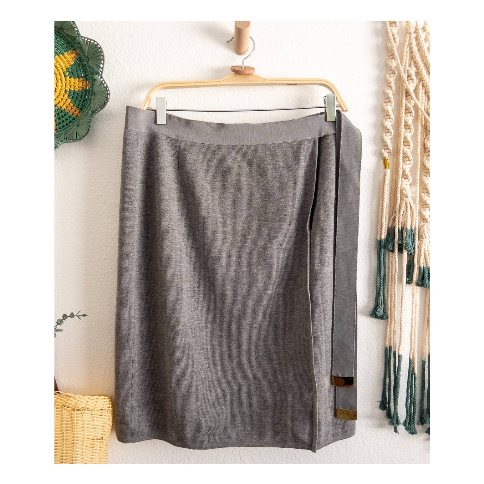 Salvatore Ferragamo Vintage Wool Skirt
