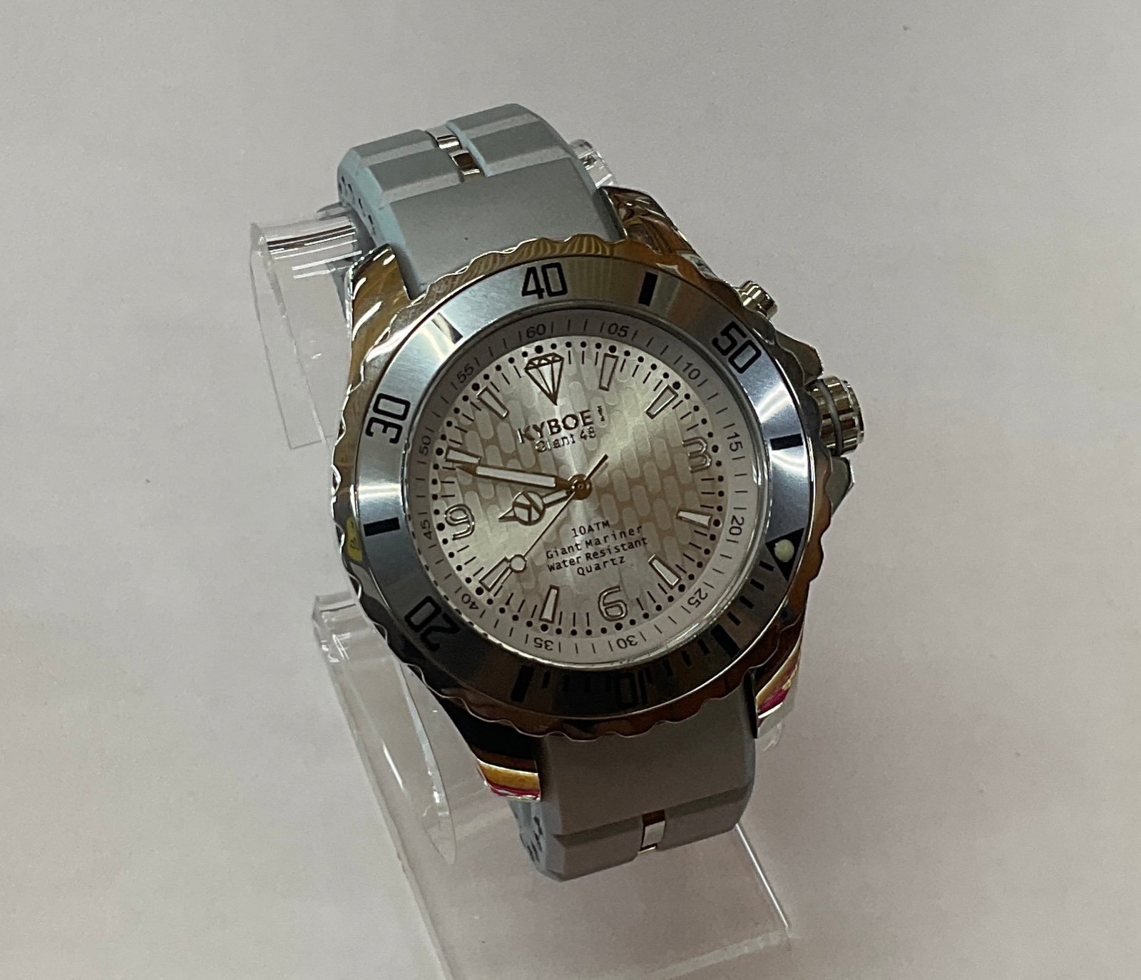 Kyboe Giant Mariner 48 Unisex Wrist Watch Midsize Rubber Band Quartz