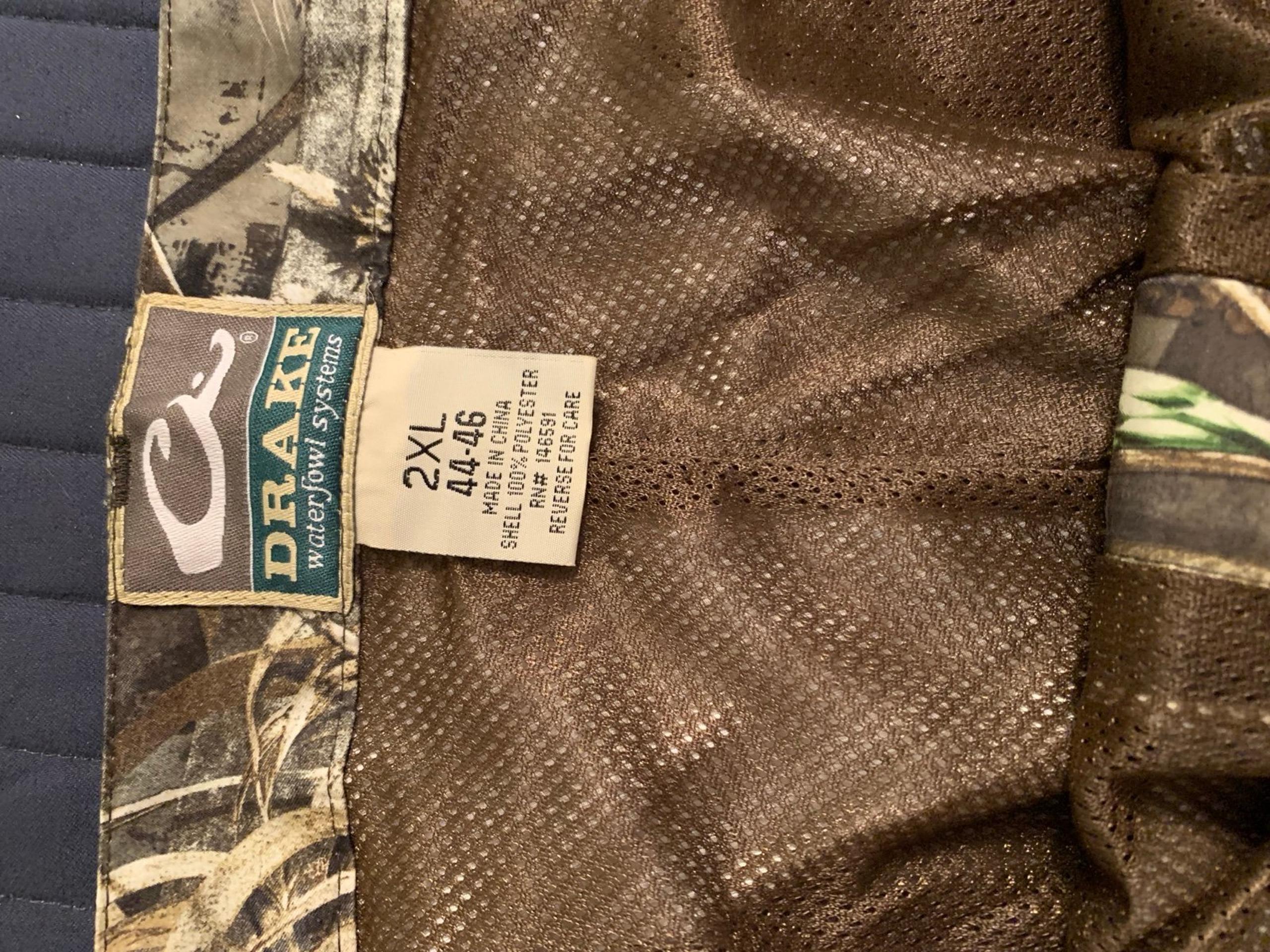 Drake Waterfowl Camo Pants 2XL