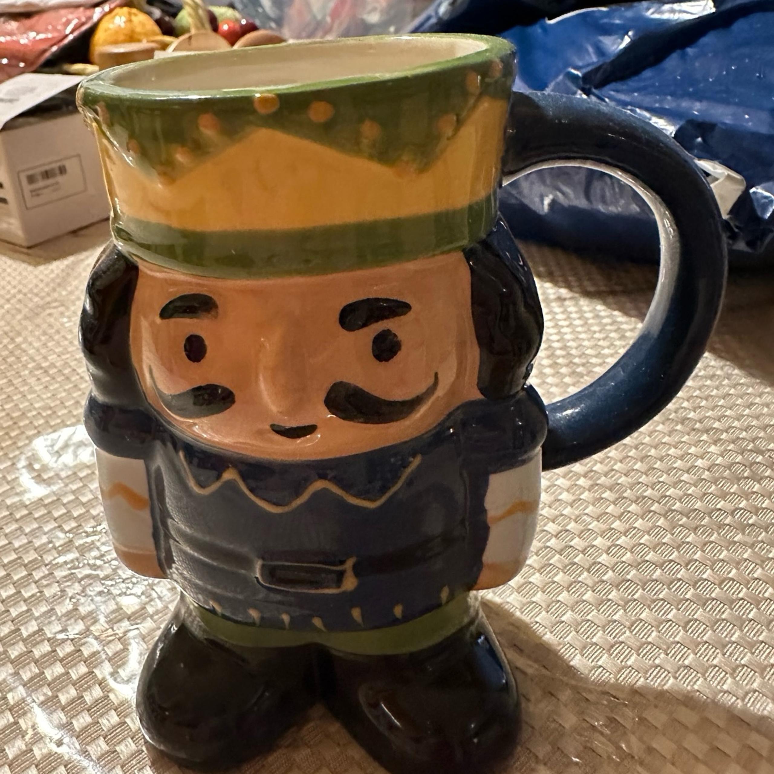 NWTWondershop Winter Light Nutcracker Mug Cocoa Coffee 16 oz 2024 Give your mug