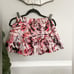IRO Women's Mini Tiered Skirt Skort Shorts Multi Color Abstract Print Small