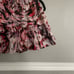 IRO Women's Mini Tiered Skirt Skort Shorts Multi Color Abstract Print Small
