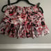 IRO Women's Mini Tiered Skirt Skort Shorts Multi Color Abstract Print Small