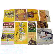 Lot Set of 16+ Cub Scout Scouting Leader Hand How to Den Activities Book Vintage