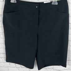 Chico’s Weekends Black Golf Shorts. Size 2 (12) NWT