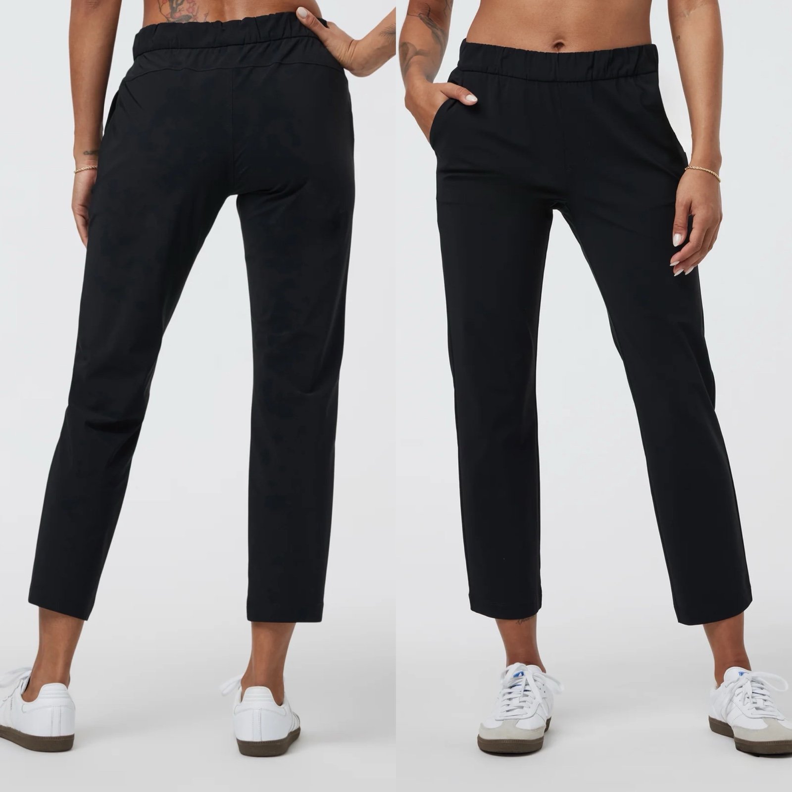 Vuori Women's Miles Ankle Pant Sz S In Black