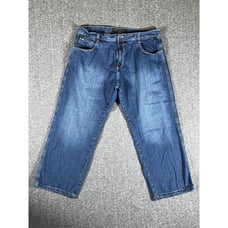Vintage Southpole Jeans Mens 42X32 Blue Wide Leg Baggy Hip Hop Skater Y2K