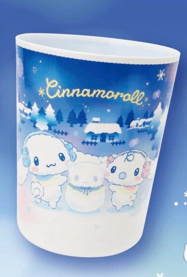 Sanrio cinnamoroll kuji container / trash can