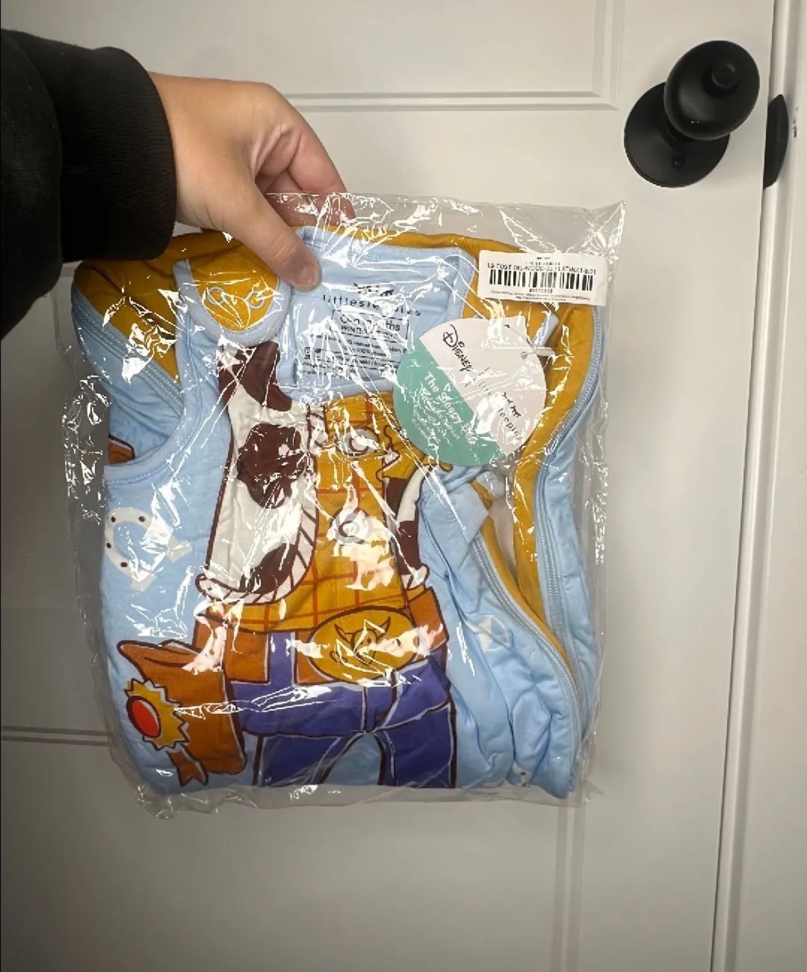 - NIB Little Sleepies Bamboo 0/6m Disney Pixar Woody Sleep Sack Winter Weight
