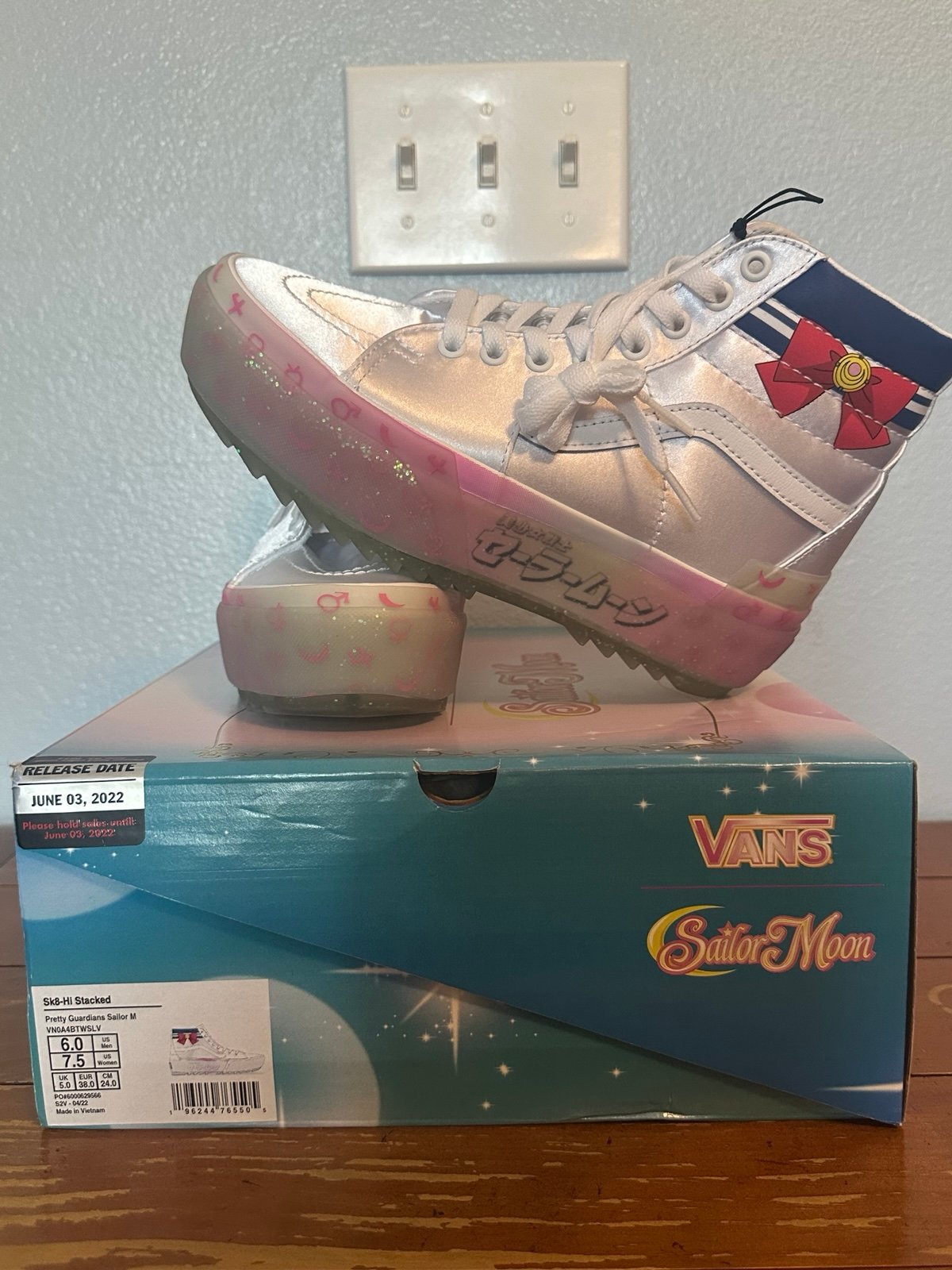 Sailor Moon Platform Vans