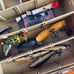 Plano Magnum Double sided Tackle Box fishing gear. vintage lures, bobbers