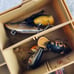 Plano Magnum Double sided Tackle Box fishing gear. vintage lures, bobbers