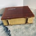 Plano Magnum Double sided Tackle Box fishing gear. vintage lures, bobbers