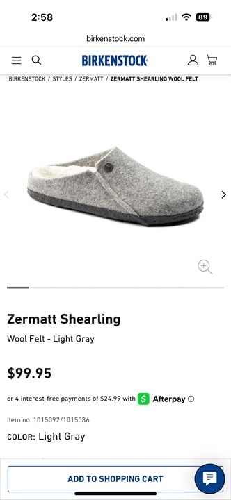 Birkenstock slippers