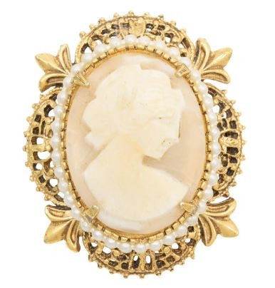 Florenza Cameo Pin