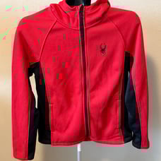 Spyder Full Zip Up Hooded Jacket