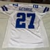 Authentic El Salvador Dallas Cowboys Eddie George Jersey White Clean Mens 48 Nfl