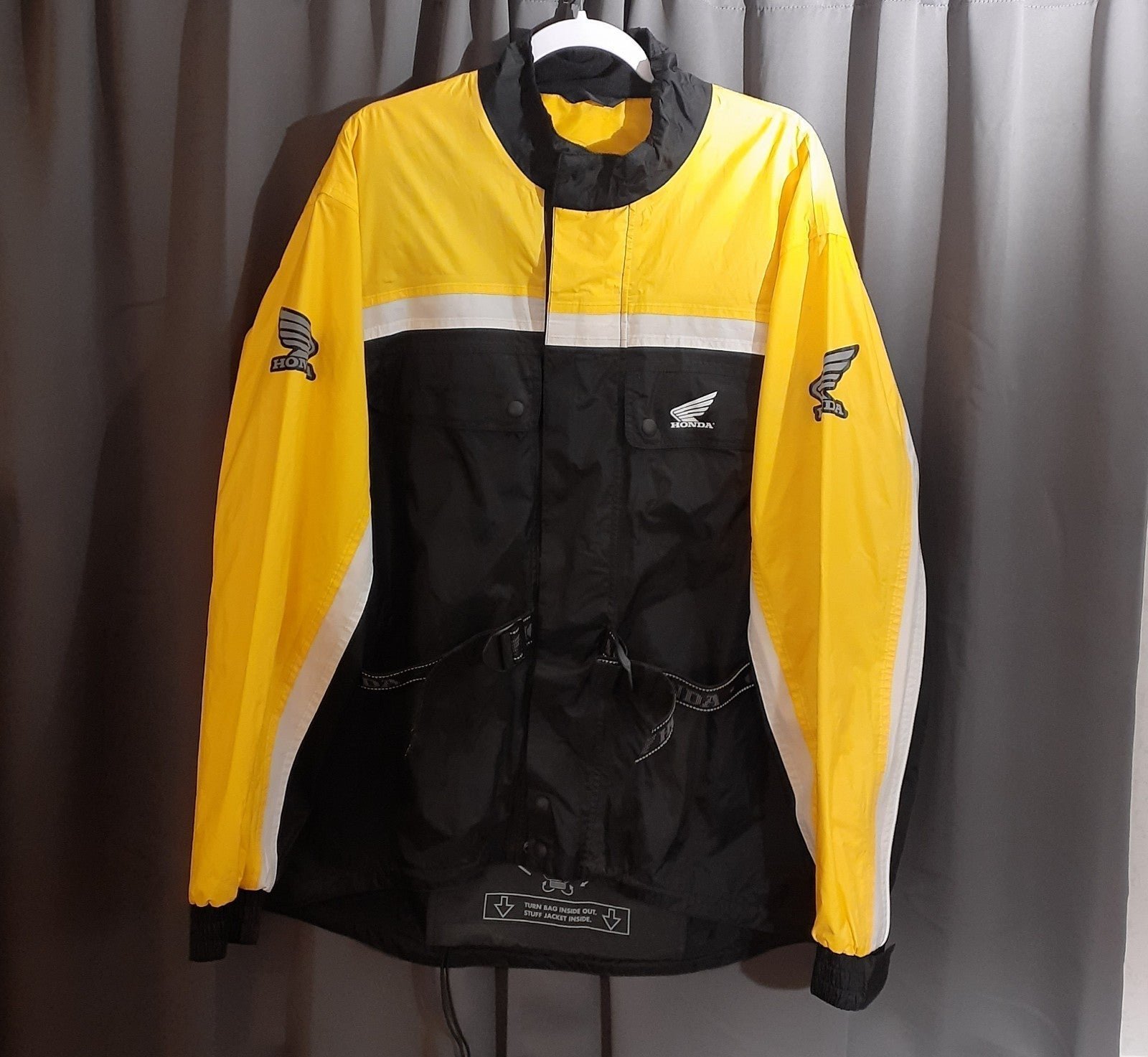 Honda Rider Collection Intersport Motorcycle Rain Windbreaker Jacket XL