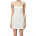 French connection white lace strapless lace wedding Beach dress size 10 new!!