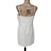 French connection white lace strapless lace wedding Beach dress size 10 new!!