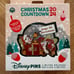Disney Parks Chip and Dale Days ‘til Christmas Countdown Jumbo Stand LR Pin