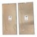 Set of 2 Wall Hanging Home Decor/Print with Leaves- Wooden Frame- Item #8617
