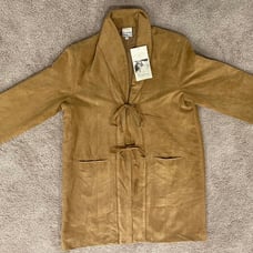 Vintage Suzanne Somers Womans Size Large Tie up Robe/Cover Up NWT