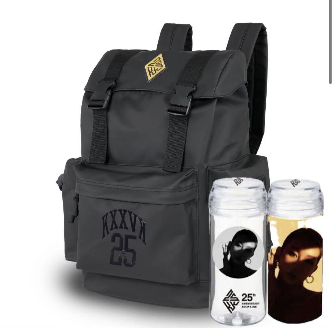 【Koda Kumi】25th Anniversary Backpack (Sold Out) & Clear Tumbler Set (2 Types)